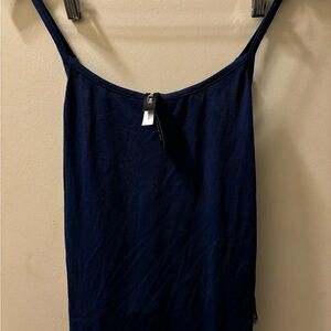 Adore Me Blue Fitted Camisole Pajamas